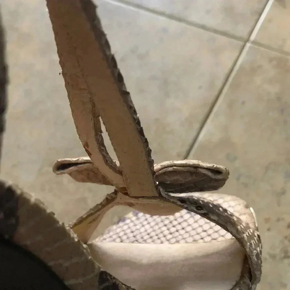 Michael Michael Kors Snake Printed Sandals - Heels - Picture 11 of 12